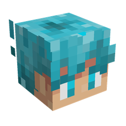 Blue skin: head render