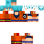 Blue skin: raw texture render