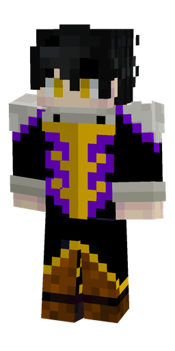 Black skin: body, front render