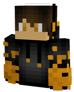 Black skin: bust render