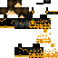 Black skin: raw texture render