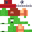 Classic skin: raw texture render