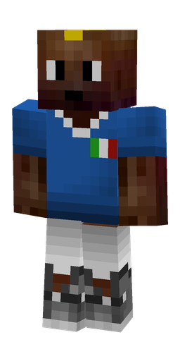 Blue skin: body, front render