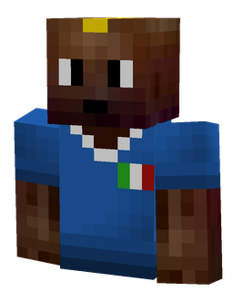 Blue skin: bust render