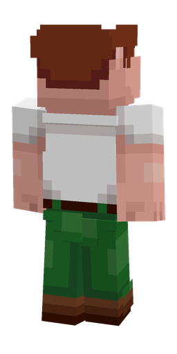 Classic skin: body, back render