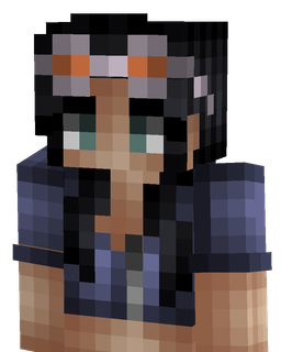 Blue skin: bust render