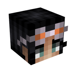 Blue skin: head render