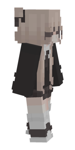 Black skin: body, right side render