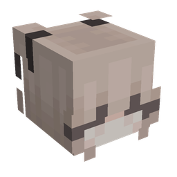 Black skin: head render