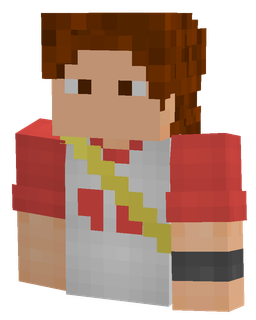 Blue skin: bust render