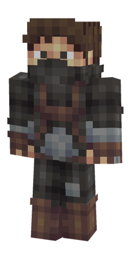 Black skin: body, front render