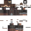 Black skin: raw texture render