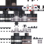 Black skin: raw texture render