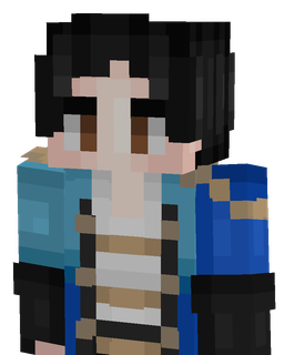 Black skin: bust render
