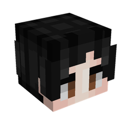 Black skin: head render