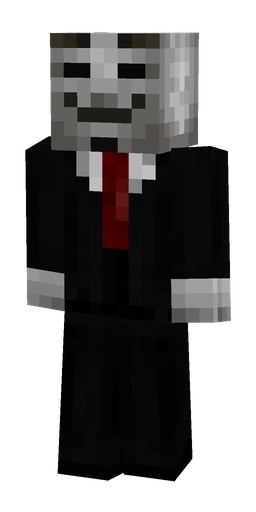 Black skin: body, front render