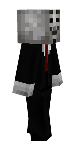 Black skin: body, right side render