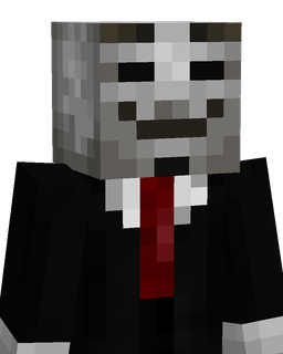 Black skin: bust render