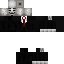 Black skin: raw texture render
