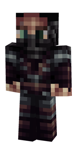 Black skin: body, front render