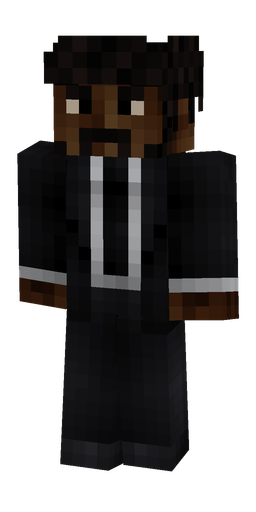 Black skin: body, front render