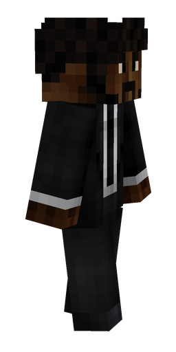 Black skin: body, right side render