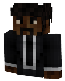 Black skin: bust render