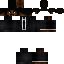 Black skin: raw texture render