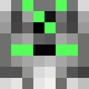 Black skin: face render