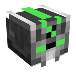 Black skin: head render