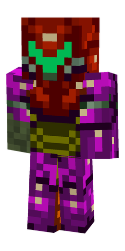 Blue skin: body, front render