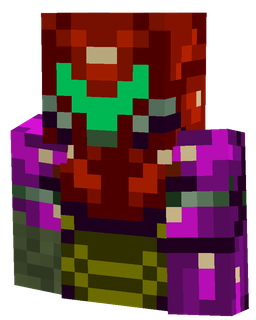 Blue skin: bust render