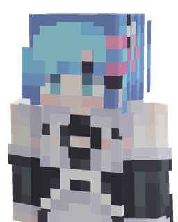 Black skin: bust render