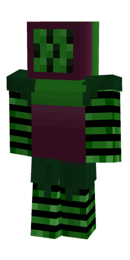 Black skin: body, front render