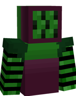 Black skin: bust render
