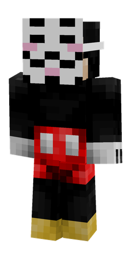 Black skin: body, front render