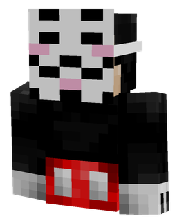 Black skin: bust render