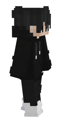 Black skin: body, right side render