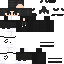 Black skin: raw texture render