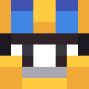 Blue skin: face render
