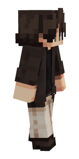 Black skin: body, right side render