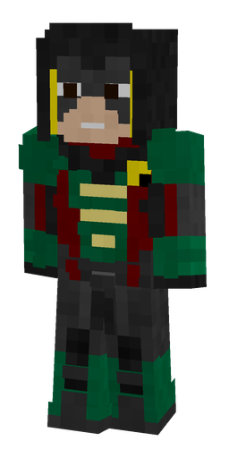 Black skin: body, front render