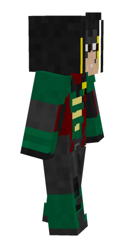 Black skin: body, right side render