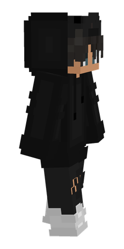 Black skin: body, right side render