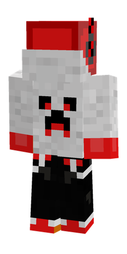 Black skin: body, back render