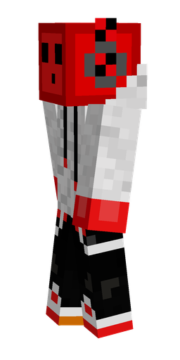 Black skin: body, left side render