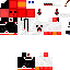 Black skin: raw texture render