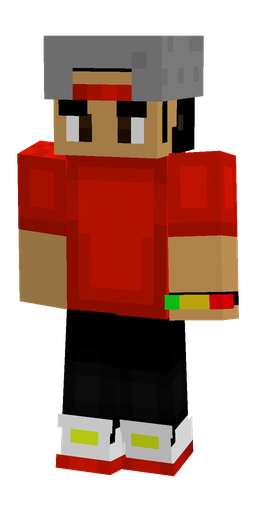 Black skin: body, front render