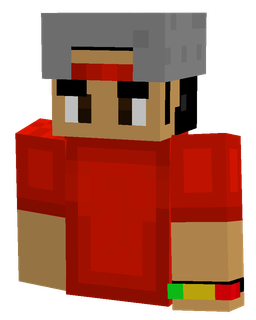 Black skin: bust render