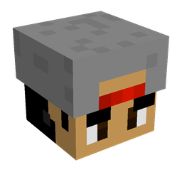 Black skin: head render
